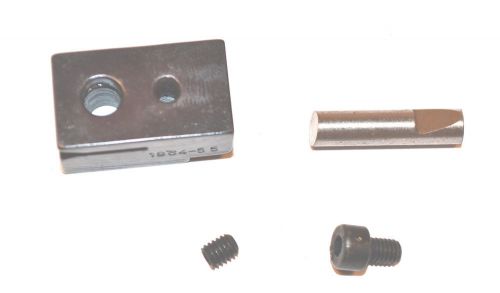 Nos hazet germany machinst mechanic 1964-055 1/4&#034; sheet metal punch die #993-432 for sale