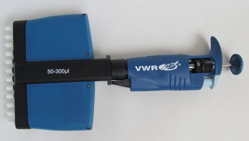 VWR 12 Channel Pipette 50-300 Used Lab Equipment Free Shipping