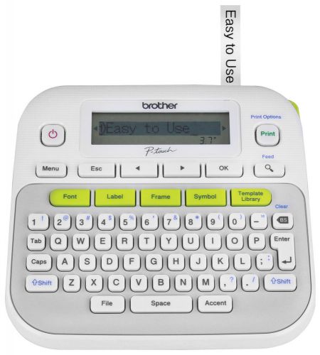 BROTHER P-TOUCH PT-D210 LABEL MAKER/PRINTER**BRAND NEW in RETAIL PACKAGE!!