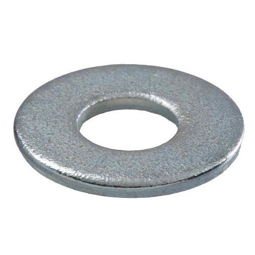 Crown bolt 19812 #10 zinc-plated steel sae flat washers, 100-count for sale
