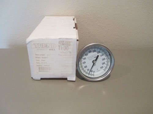 NIB, Wika Model TI.30 50/300 Bimetal Thermometer