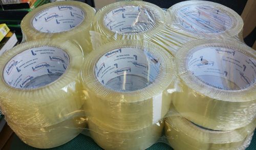 12 rolls Intertape 6151 QT Clear Packing Tape 48mm X 100m / 1.88in X 109.3yds .