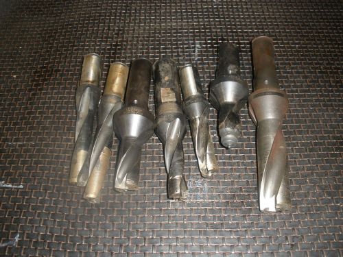 Carbide Insert Iscar Drills 7 Pcs. For Parts Or Repair