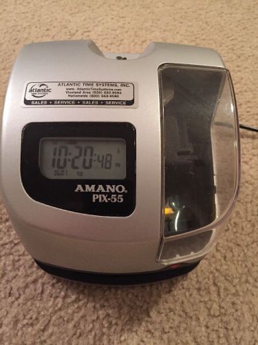 Amano pix-55 time stamp clock for sale