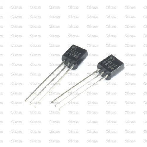10PCS WS78L12 78L12 TO-92 12V 100mA Voltage Regulator IC