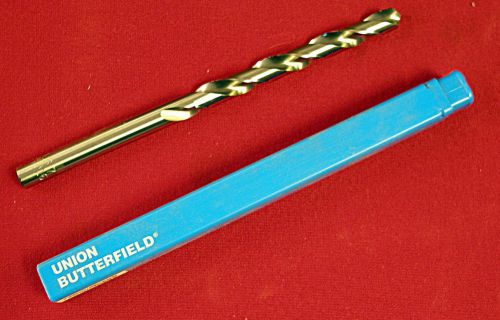 Union butterfield 4710021 7/16&#034; hss taper length drill bit  7.25&#034; oal usa made for sale
