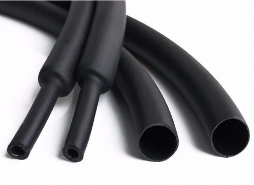 Waterproof Heat Shrink Tubing Sleeve ?12.7mm Adhesive Lined 3:1 Black x 1 Meters