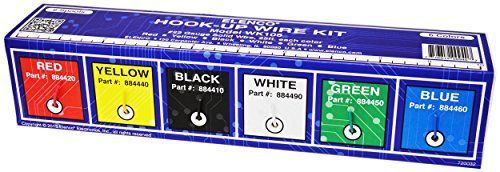 Elenco Solid Hook-Up Wire Kit 6 Colors in a dispenser box # WK-106