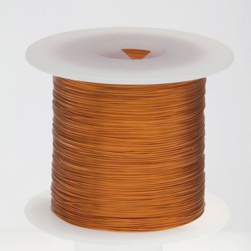 18 awg gauge enameled copper magnet wire 1.0 lbs 201&#039; length 0.0415&#034; 155c nat for sale