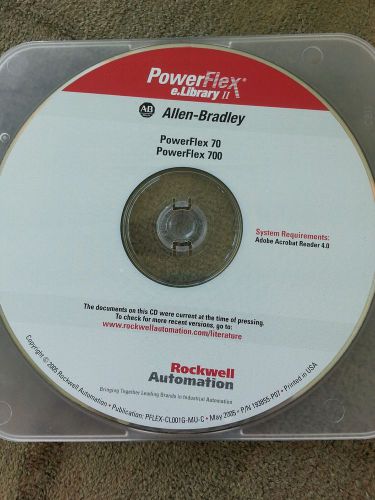 Rockwell Automation Allen-Bradley  PowerFlex 70-700  CD e.Library II