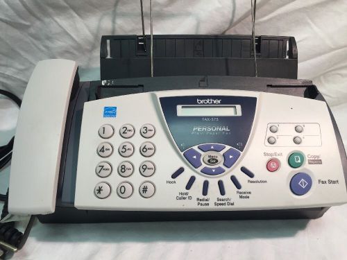 Brother Fax 575 Personal Plain Paper Fax, Phone, &amp; Copier with Manual