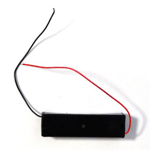 1Pcs Battery Box Holder for 1 x 18650 150 mm Wire Case Storage Leads MBS