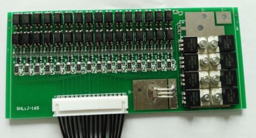 48v 16 cells 30a lifepo4 lithium iron battery bms protection board balancing 16s for sale