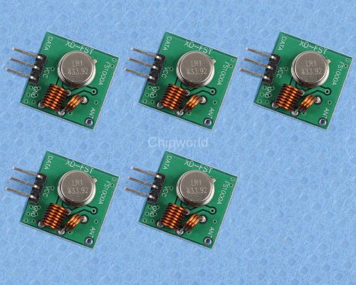 5pcs 433MHZ Wireless Transmitting Module Transmitter Module