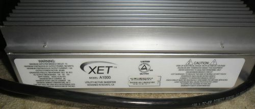 Xslent Energy A1000 Utility Active Inverter Max Continuous AC Output 180 Watts