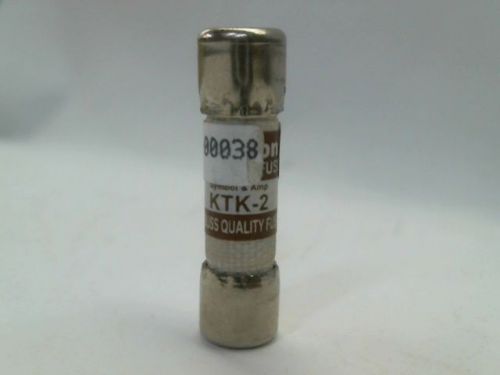 Cooper Bussmann KTK-2  Fast Acting Current Limiting Fuse