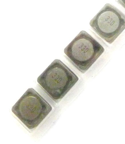 10 PCS SMD SMT Surface Mount Power Inductor 33uH 330 12x12x7mm 3A DIY New good A