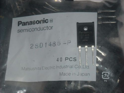 PANASONIC 2SD1485 TRANSISTOR NPN 100V 5A TOP-3F