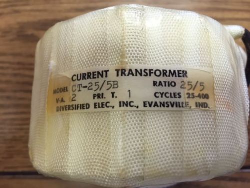 Diversified electronics ct-25/5b current transformer for sale