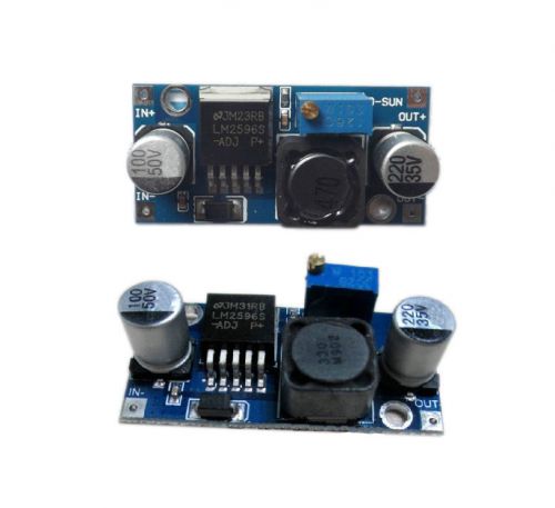5pcs output 1.25v-35v dc-dc buck converter step down module lm2596 power supply for sale