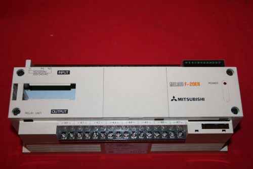 Mitsubishi MELSEC PLC F1-20ER-UL;  Power In 110-240VAC; Power Out 120-240VAC