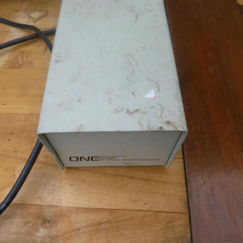 OneAC CL1102 Power Line Conditioner 120V 2A 60Hz 1PH Tested 2 Outlet