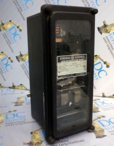 GENERAL ELECTRIC 12CEH11A3A TYPE CEH LOSS-OF-EXCITATION RELAY