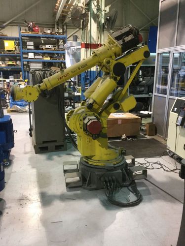 Fanuc S420a Robot - Complete with R-F Controller, Teach Pendant, and Cables