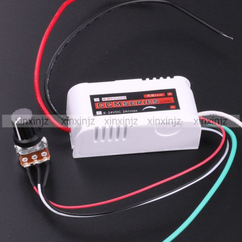 Dc 12v 2a pwm adjustable motor speed controller for brushless fan for sale