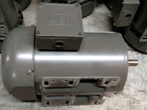 WEG 1HP MOTOR 1160RPM 208-230/460V 3PH 00112ES3EF56