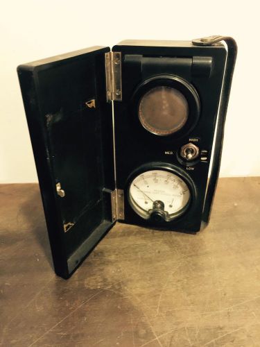 VINTAGE WESTON 614 PHOTRONIC FOOT-CANDLE METER ELECTRICAL INSTRUMENT