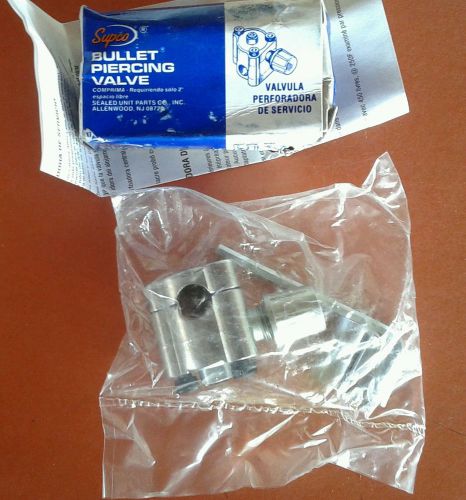 Supco bpv31 bullet piercing valve new  1/4&#034;, 5/16&#034; &amp; 3/8&#034; tubing for sale