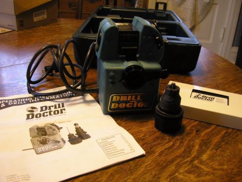 Drill doctor drill bit sharpener with carrying case model dd500sp for sale