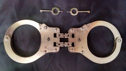 Peerless hinged handcuffs - model 301 - excellent condition!! for sale