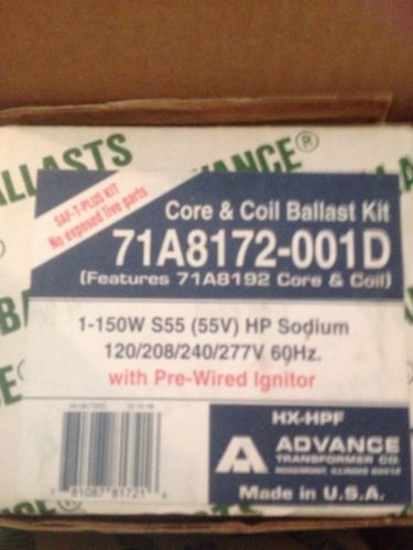 150 watt HP Sodium Core and ballast kit Multi tap ballast