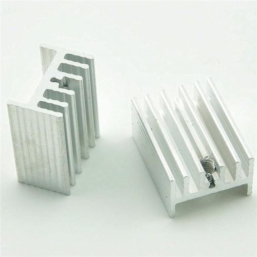 10PCS 20*15*10mm IC Aluminum Heatsink For TO-220 Transistor 20x15x10mm