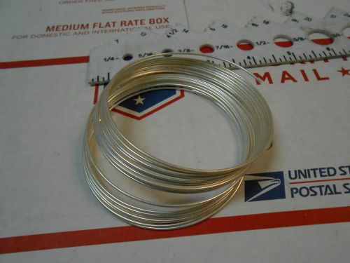 790-1669-001 COLLINS SILVER PLATED WIRE  FOR MAKING COILS NEW OLD STOCK