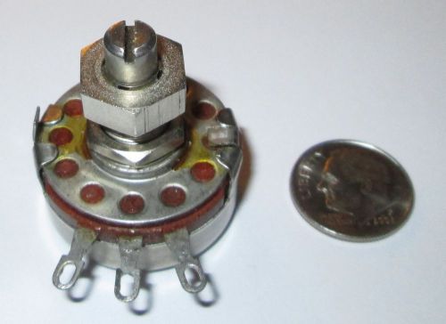 750 ohm 2 watt potentiometer  allen-bradley type j  locking rv4laysa751 refurb. for sale
