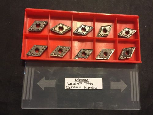 Kyocera DNMG 432 - TN60 Ceramic Inserts **10 Inserts**