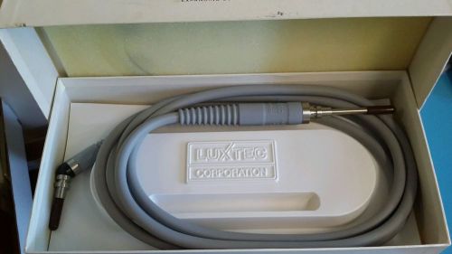 Luxtec Fiber Optic Light Cable 9ft Longth 5.0mm bundle,45 degree, new in box