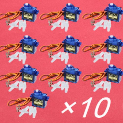 10pcs SG90 9G TowerPro micro servo motor  RC Robot/Helicopter/Airplane controls