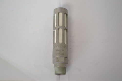 Festo 12741 u-1/2 b npt pneumatic silencer/muffler for sale