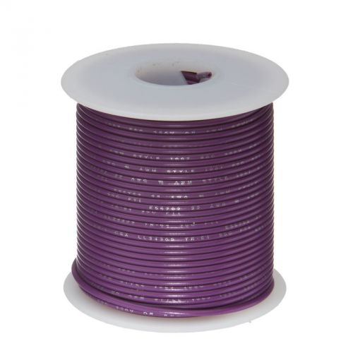 28 awg gauge stranded hook up wire violet 100 ft 0.0126&#034; ul1007 300 volts for sale
