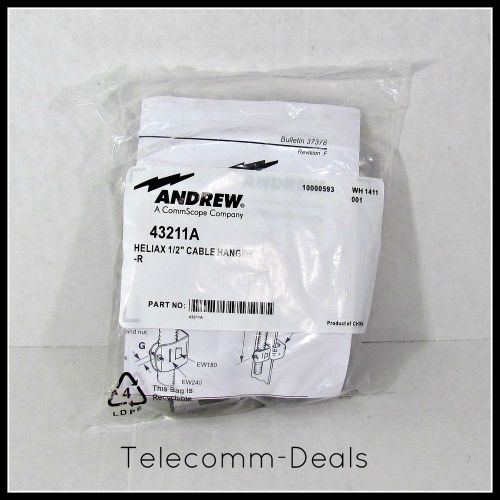 New Andrew (443211A) Heliax 1/2&#034; Cable Hanger Fast Free Ship