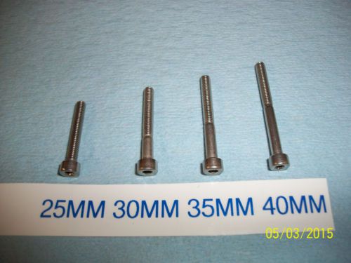 M5 metric bolts stainless steel socket head m5x40 for sale