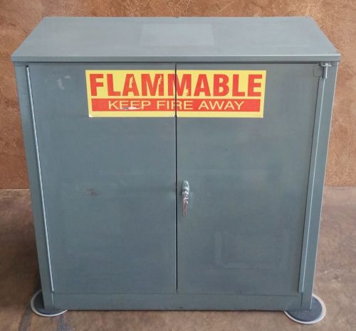 Lab safety supply (lss) storage cabinet flammable liquids * 30 gal * model 893 for sale