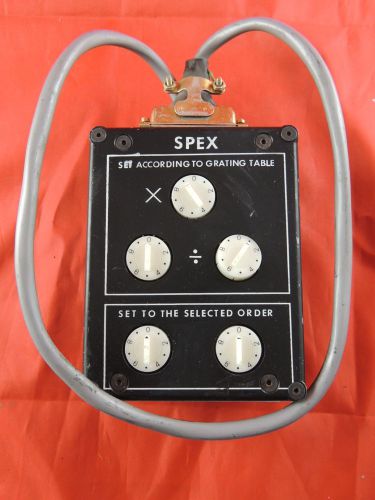 Spex Industries Grating Table Controller
