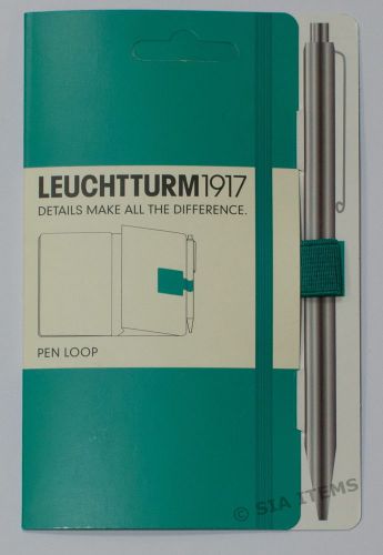 Leuchtturm 1917 Pen Loop Emerald self-adhesive