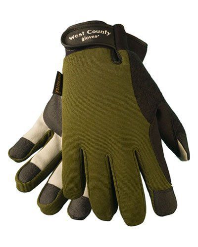 New west county mens waterproof glove  olive  lg  0180l for sale