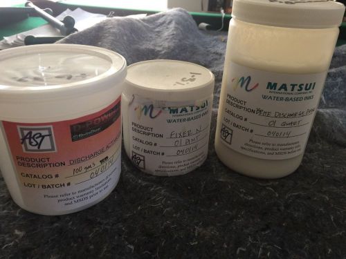 Matsui discharge and water base Pantone mixing kit 4 oz dye